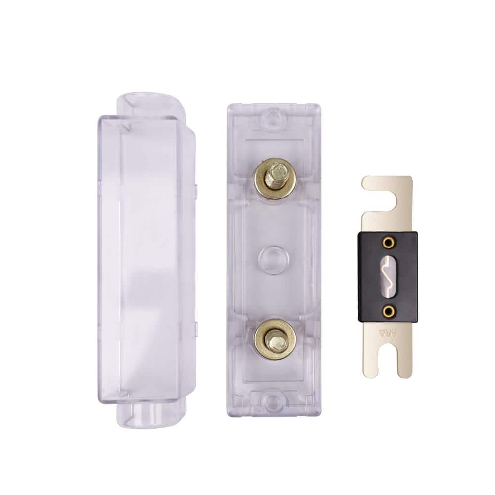 Renogy 60 Amp ANL Fuse Set with Fuse and Cover (2)