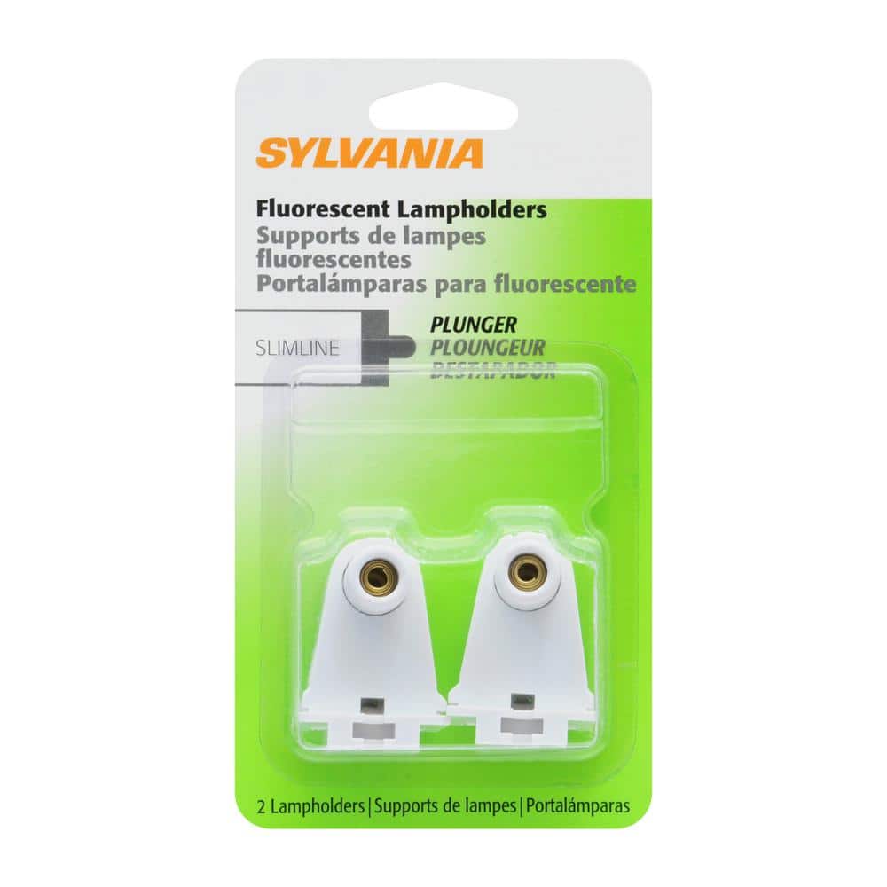 Sylvania Fluorescent Lamp Holders (2-Pack) (3)