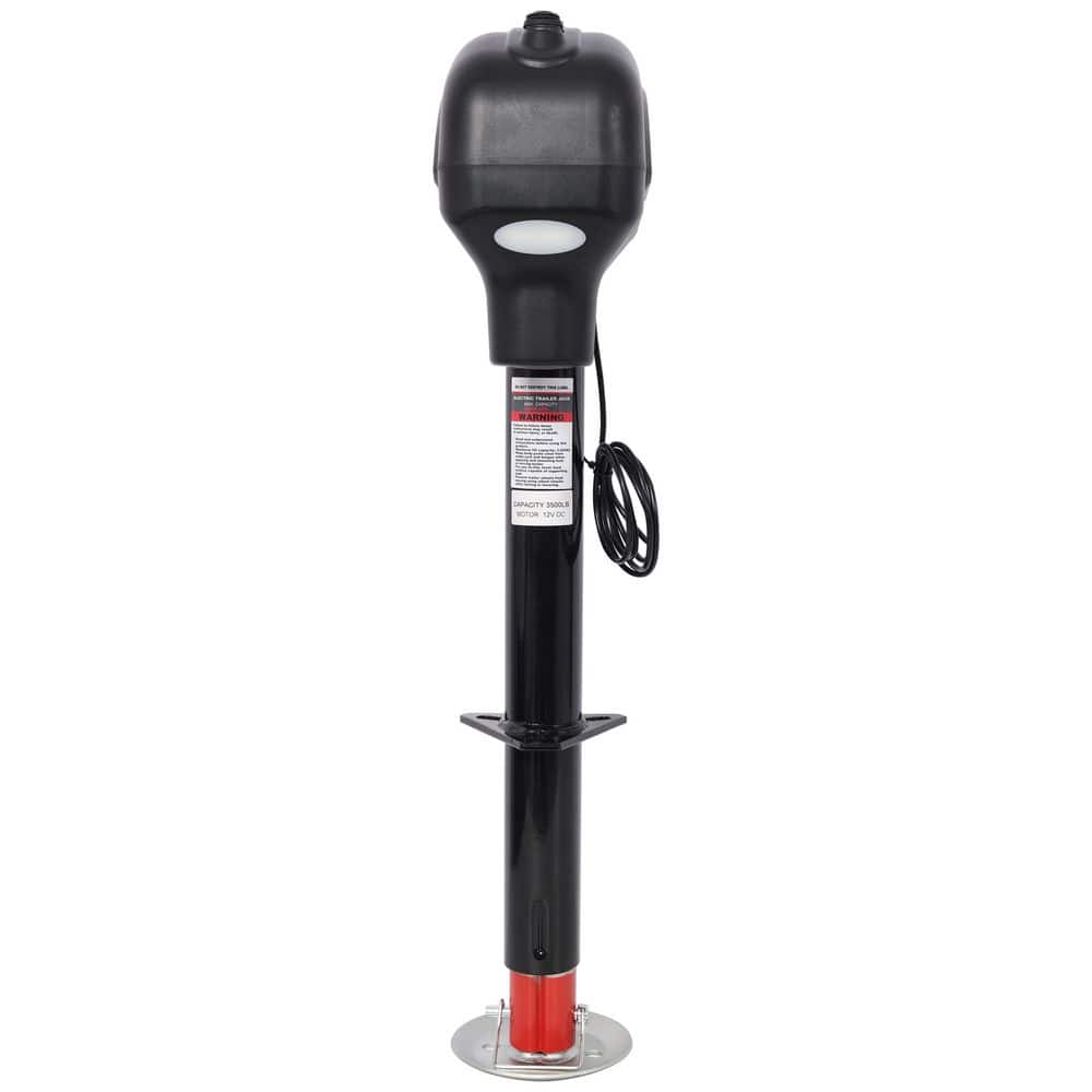 maocao hoom 3500lbs Electric Power Tongue Jack for RV Trailer & Camper w/waterproof cover 12V DC