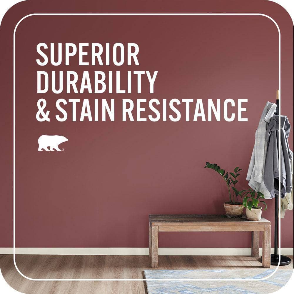 BEHR MARQUEE 1 qt. #PPH-67 Red Wine Matte Interior Paint & Primer (4)
