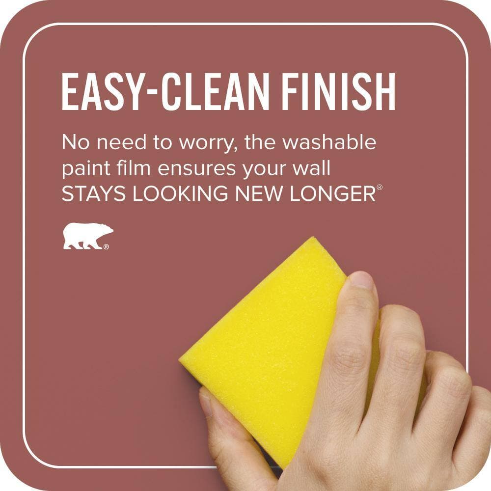BEHR ULTRA 1 gal. #PMD-86 Arabian Red Extra Durable Flat Interior Paint & Primer (4)