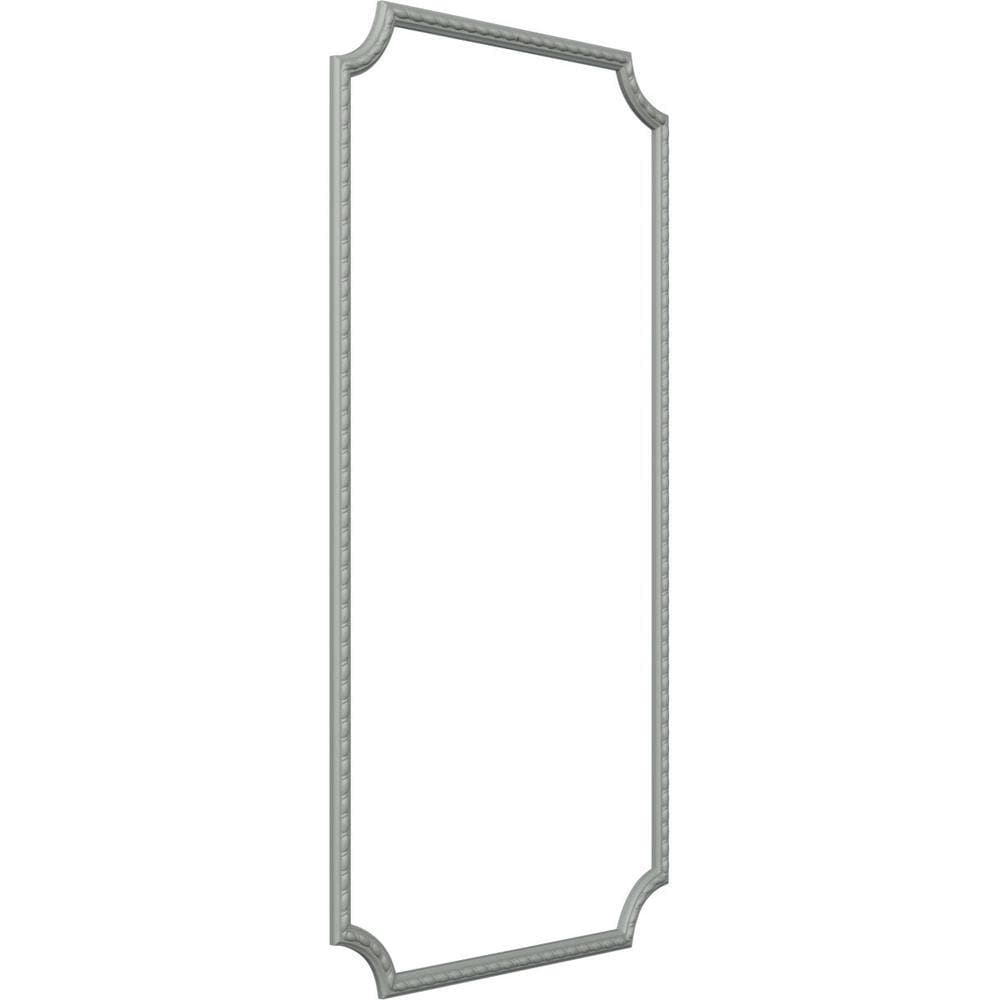 Ekena Millwork 24 in. W x 48 in. H Unfinished Polyurethane Bulwark Rope Panel Moulding Kit (Single Panel) (2)