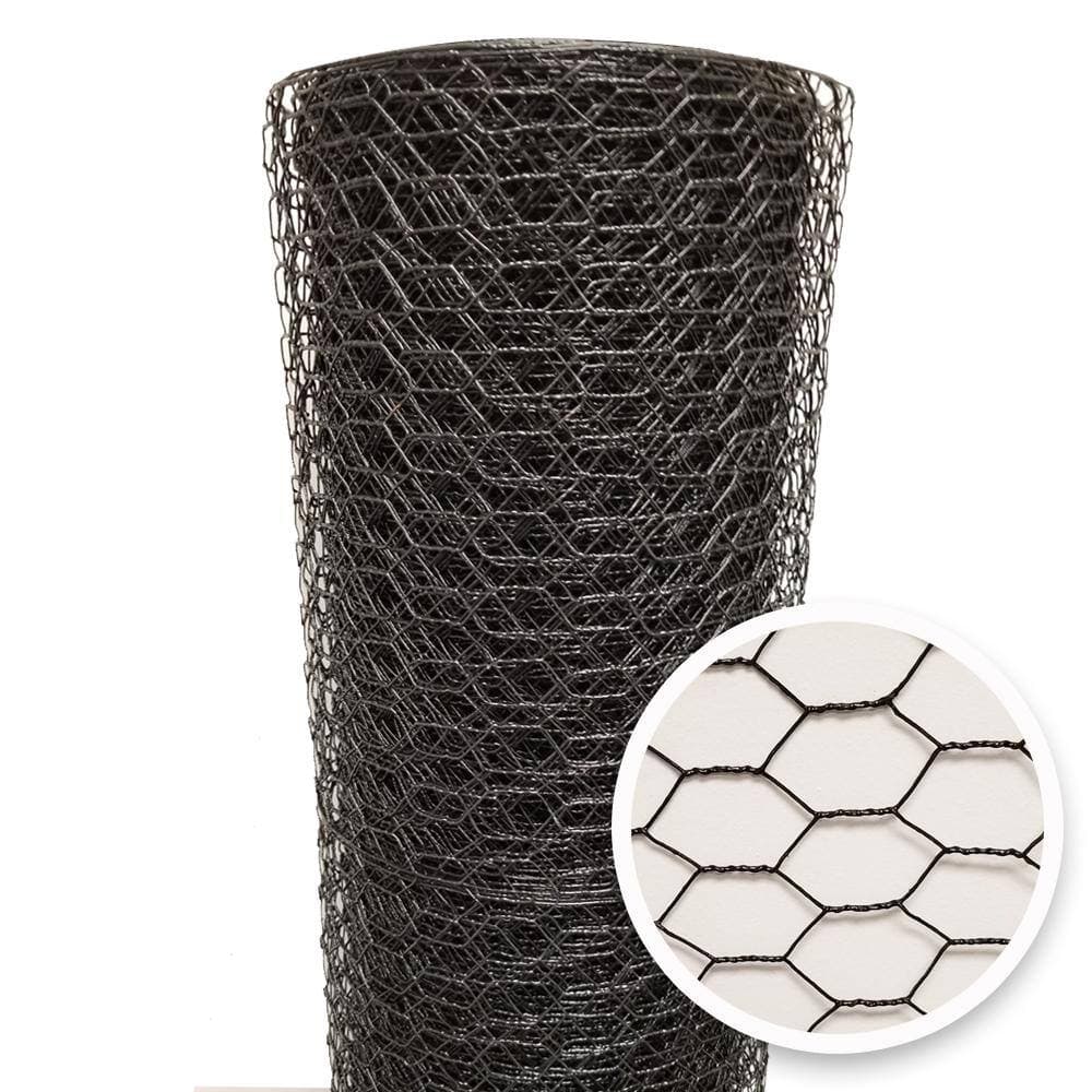 Acorn Hardware 1 in. x 1-1/2 ft. x 150 ft. Vinyl Coated Poultry Netting (2)