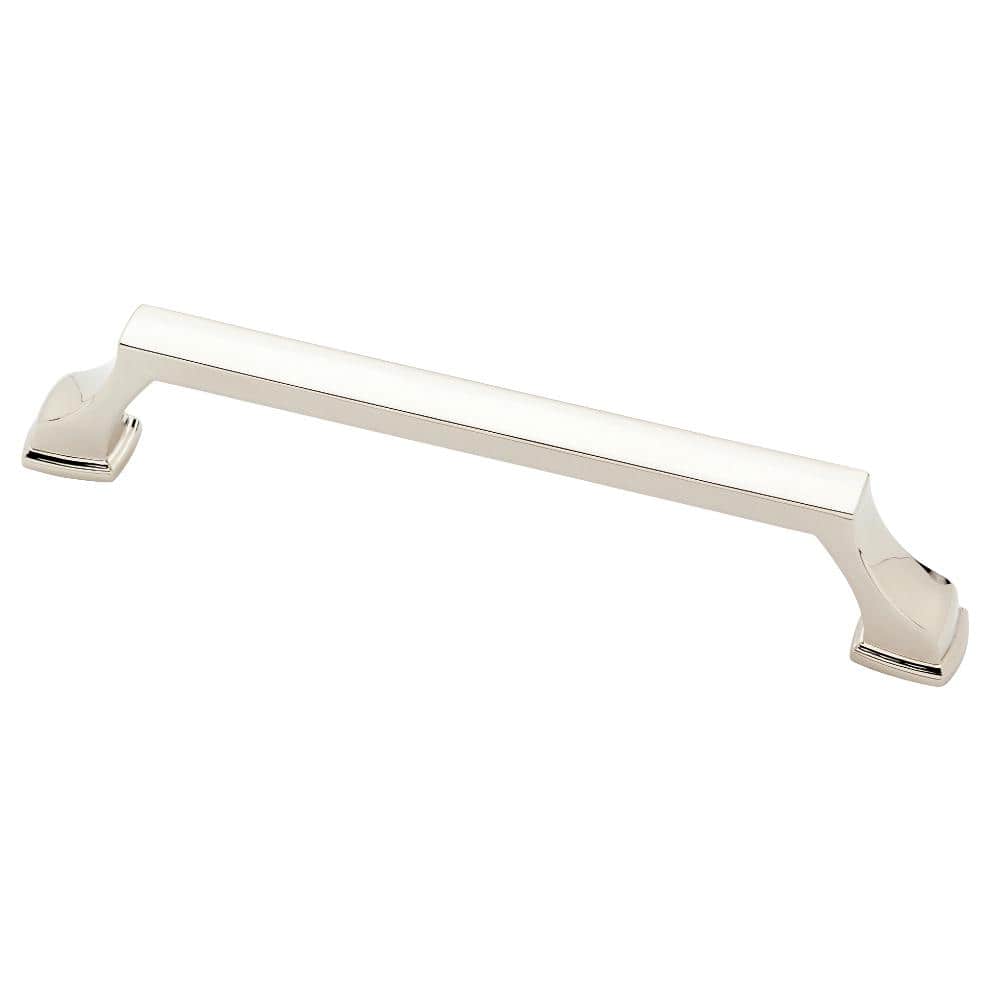 Liberty Brightened Opulence 5-1/16 in. (128 mm) Polished Nickel Cabinet Drawer Pull