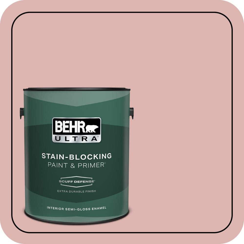 BEHR ULTRA 1 gal. #S150-2 Tea Room Extra Durable Semi-Gloss Enamel Interior Paint & Primer