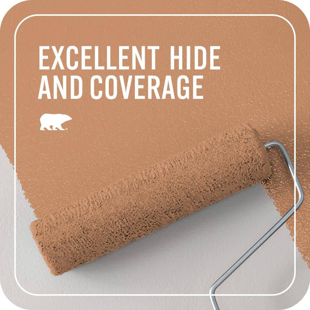 BEHR PREMIUM PLUS #MQ4-37 Ferrous Enamel Interior/Exterior Paint & Primer Color Sample (4)