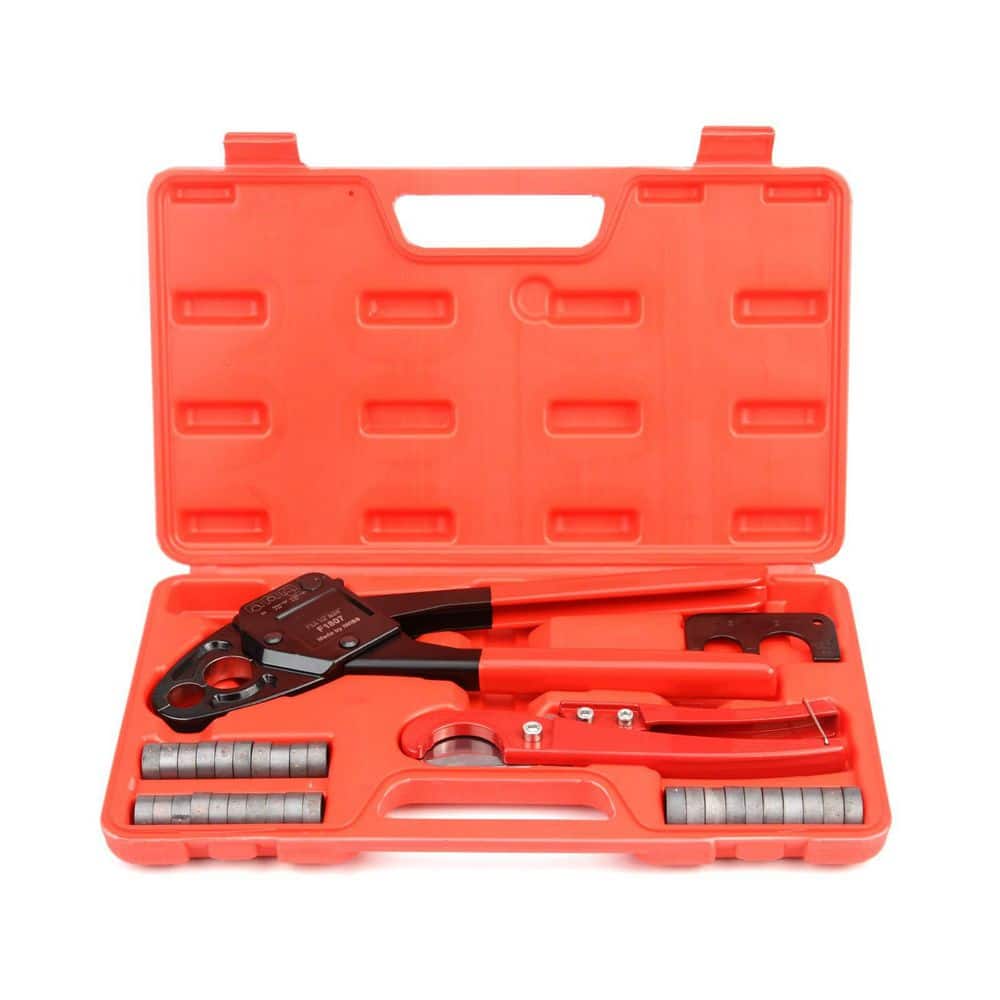 Unbranded Hand Tool Type with ASTM F1807 Standard, Well-Polished Jaws for PEX Pipe Copper Ring Connection, 1 Kit (2)