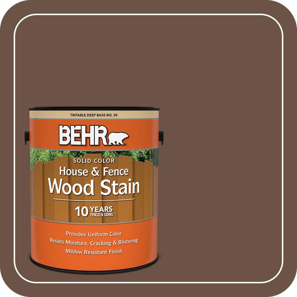 BEHR #N190-7 Color House and Fence Exterior Wood Stain (1)
