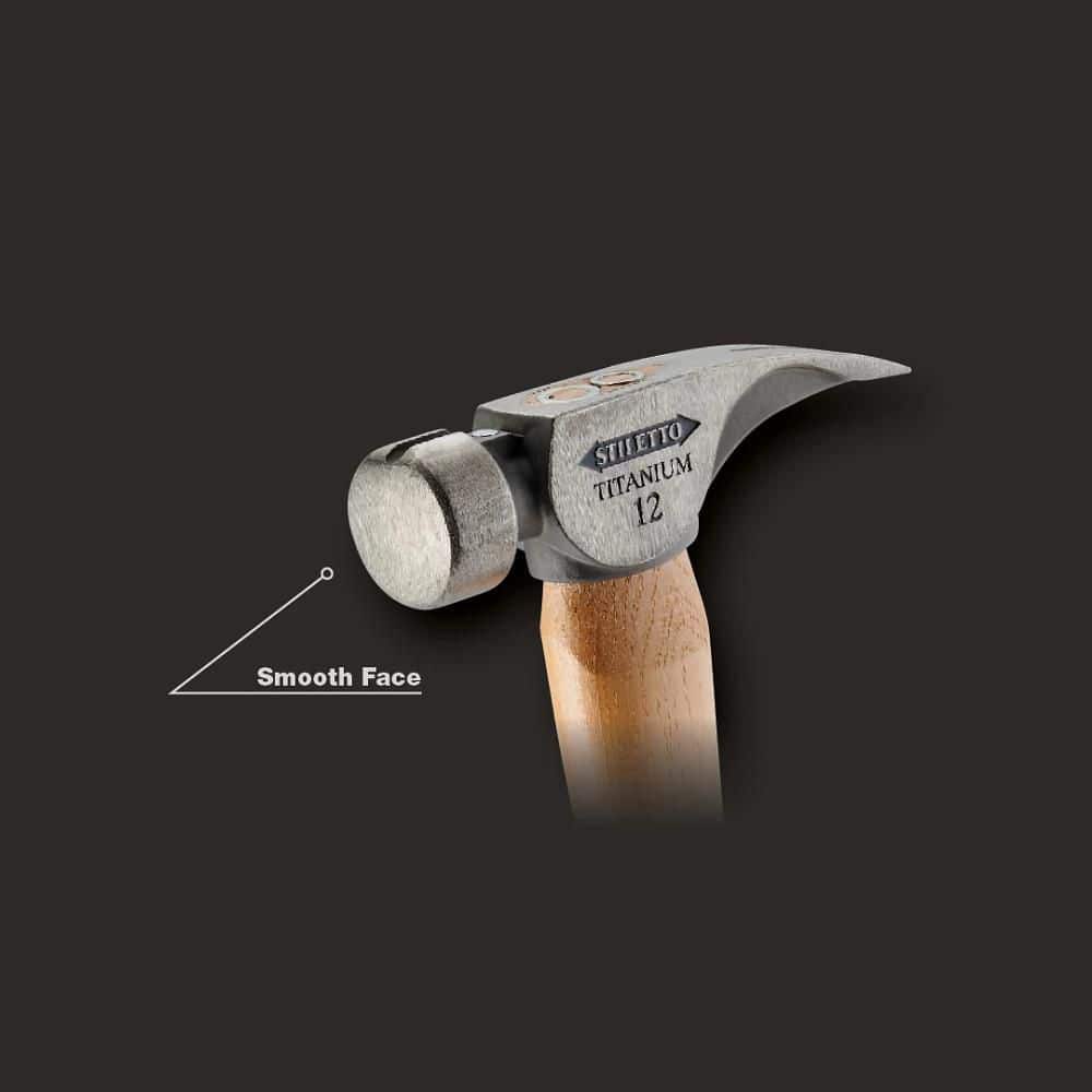 Stiletto Titanium Face Hammer with 18 in. Curved Hickory Handle (4)