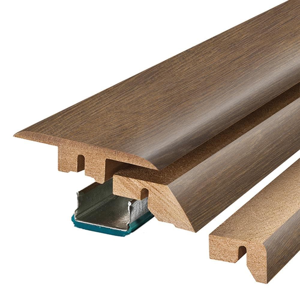 PERFORMANCE ACCESSORIES Cocoa Walters 0.75 in. T x 2.37 in. W x 78.7 in. L 4-in-1 Molding (2)