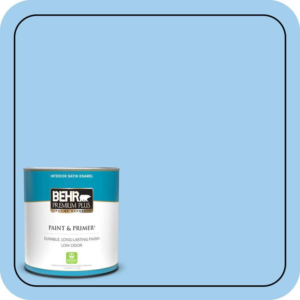 BEHR PREMIUM PLUS #P510-2 Mediterranean Charm Enamel & Primer Color Sample (1)