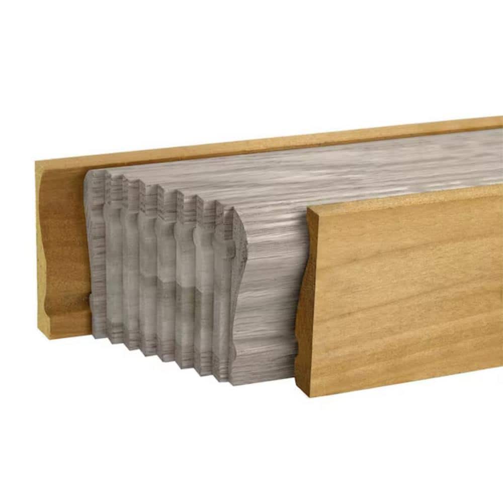 EVERMARK Stair Parts 6510 16 ft. Unfinished Pine Bending Handrail (3)