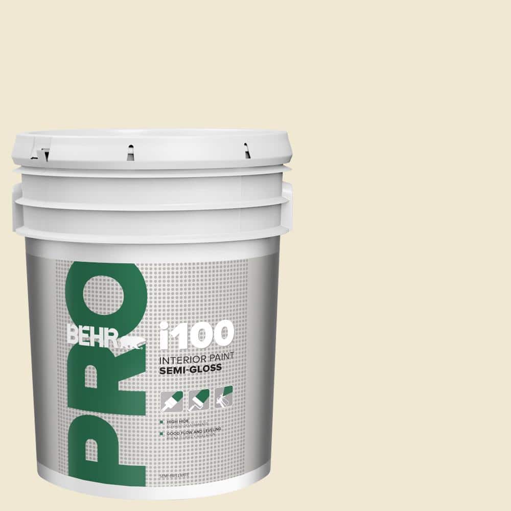 BEHR PRO 5 gal. #BWC-09 Atlantis Pearl Semi-Gloss Interior Paint
