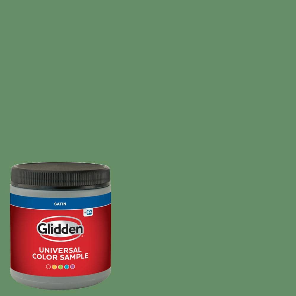 Glidden 8 oz. PPG1131-6 Succulent Leaves Satin Interior Paint Sample (1)