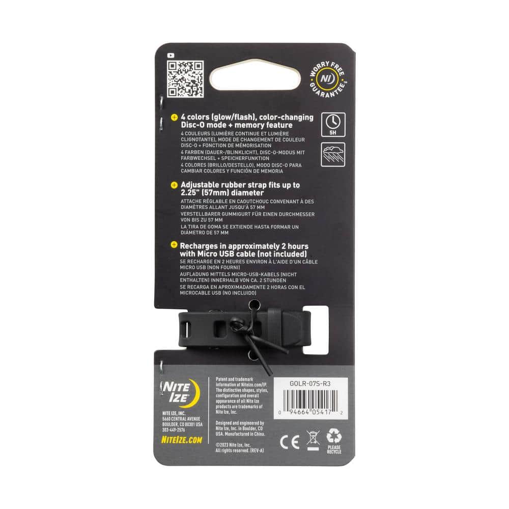 Nite Ize Go Lit Rechargeable Visibility Light - Disc-O Tech (4)