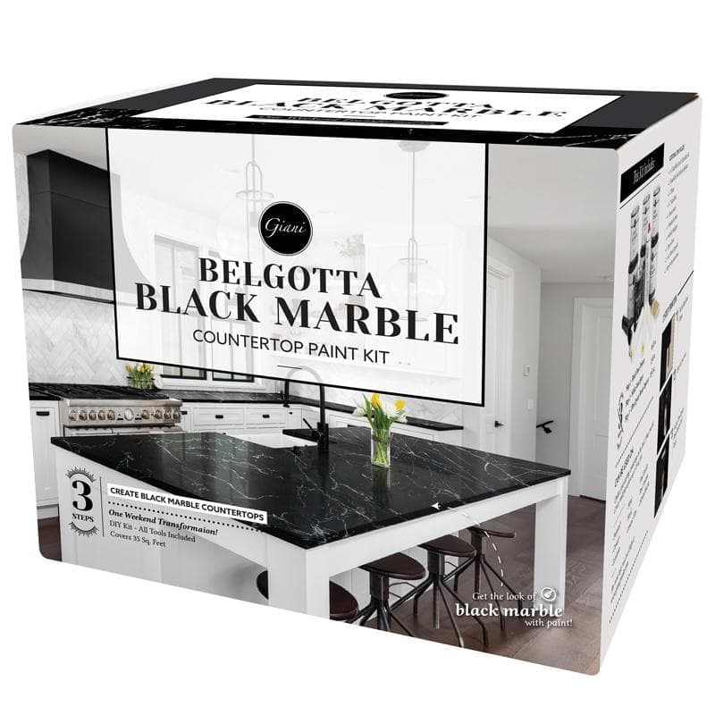 Giani Belgotta Black Marble Countertop Paint Kit (2)