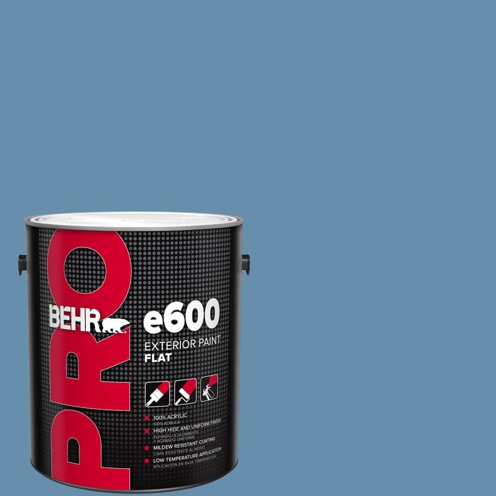 BEHR PRO 1 gal. #S500-5 Treasure Map Flat Exterior Paint (1)