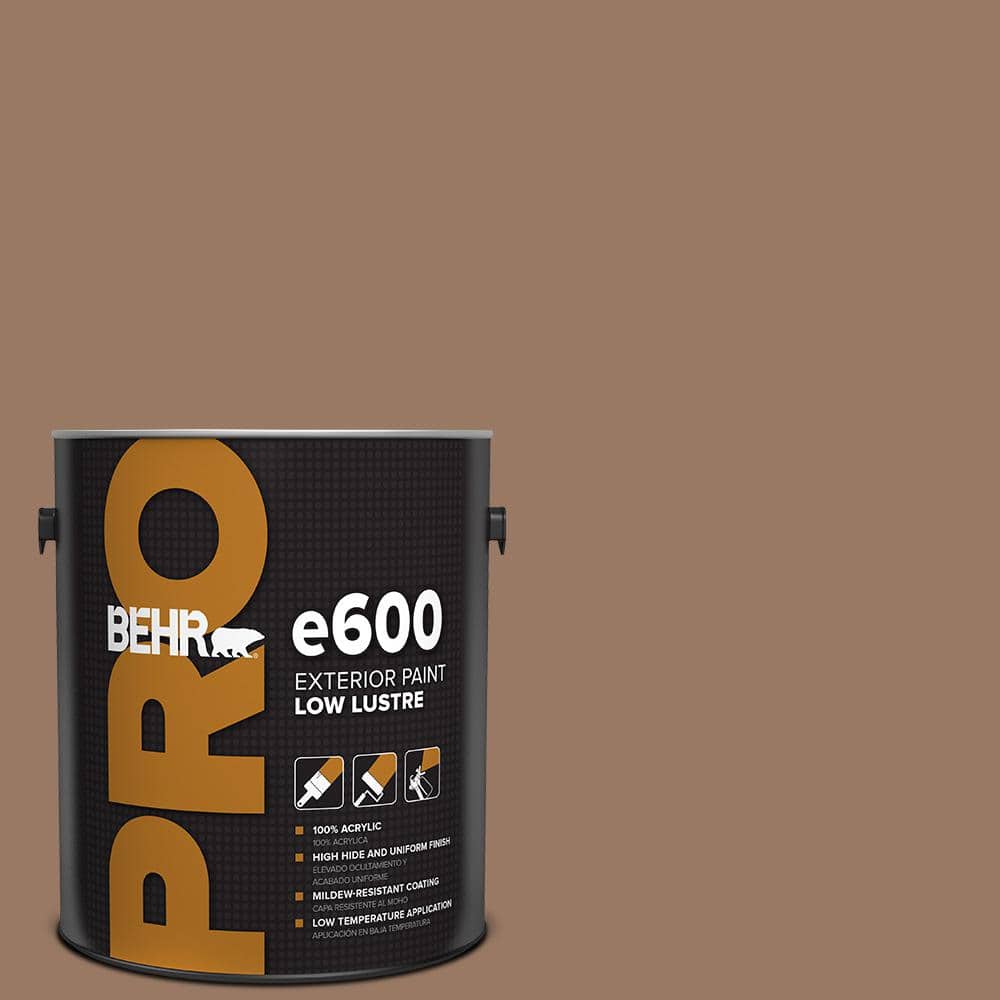 BEHR PRO 1 gal. #250F-5 Fudge Bar Low Luster Exterior Paint
