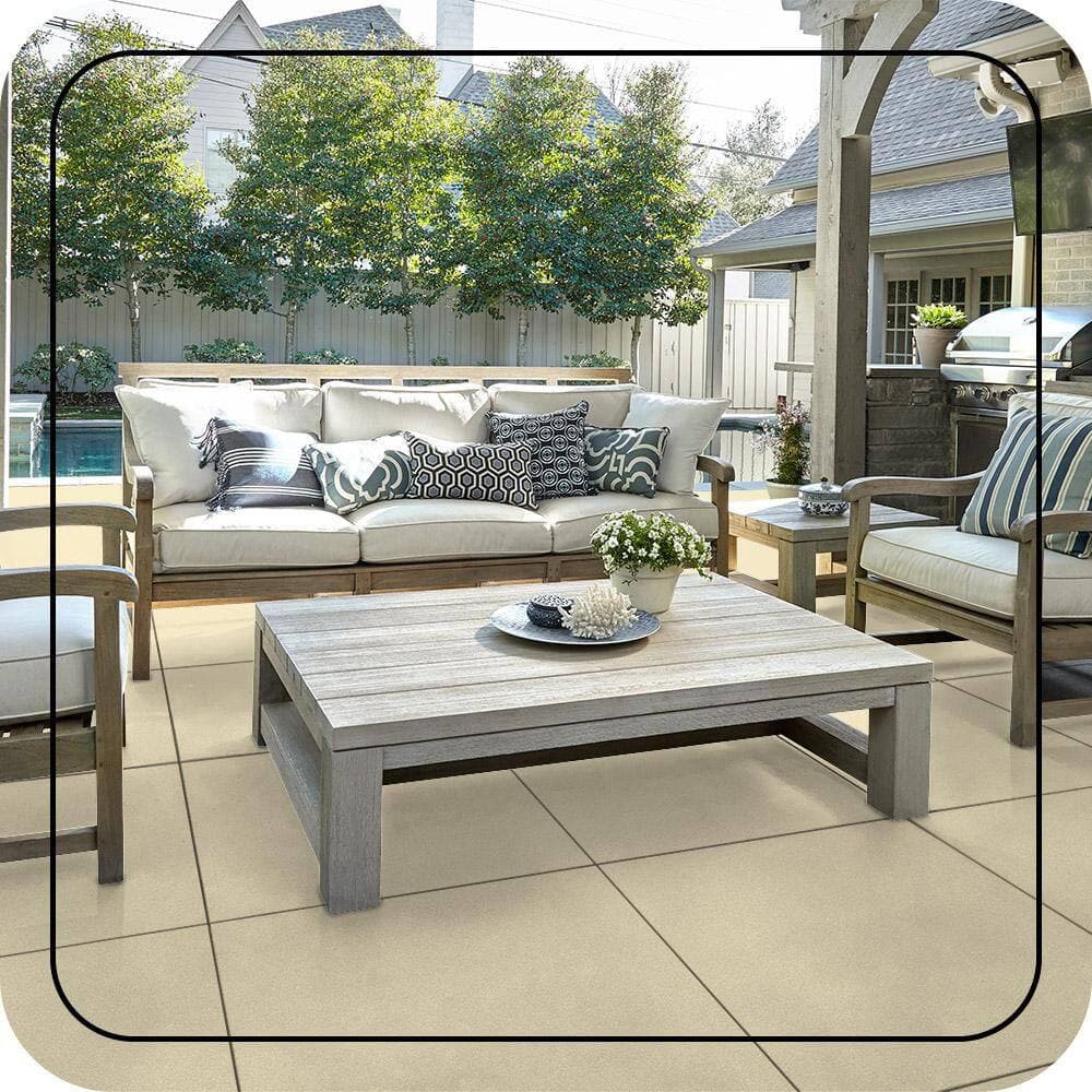 BEHR PREMIUM #ECC-11-1 Textured Low-Lustre Enamel Interior/Exterior Porch and Patio Anti-Slip Floor Paint (3)