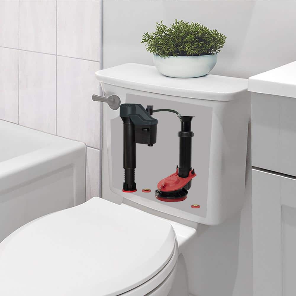 Korky 2X Long Life Standard 2 in. Universal Complete Toilet Repair Kit (2)