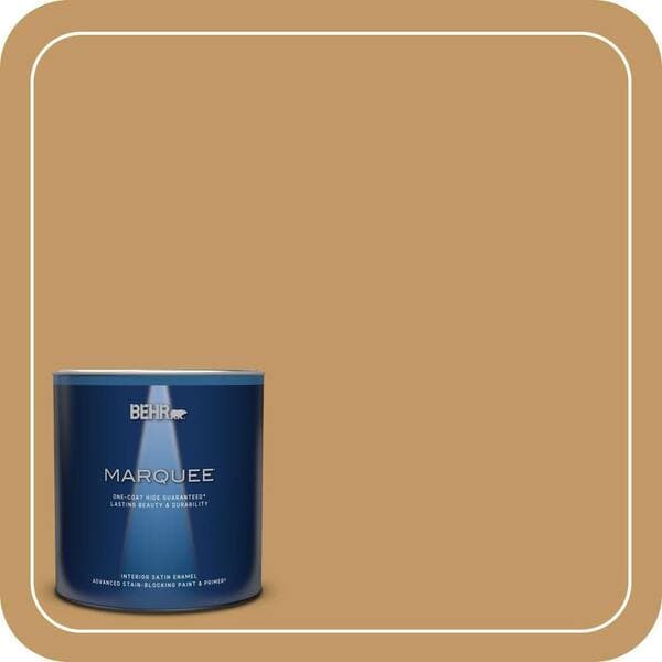 BEHR PREMIUM PLUS #310F-5 Donegal Tweed Enamel Interior Stain-Blocking Paint and Primer (3)