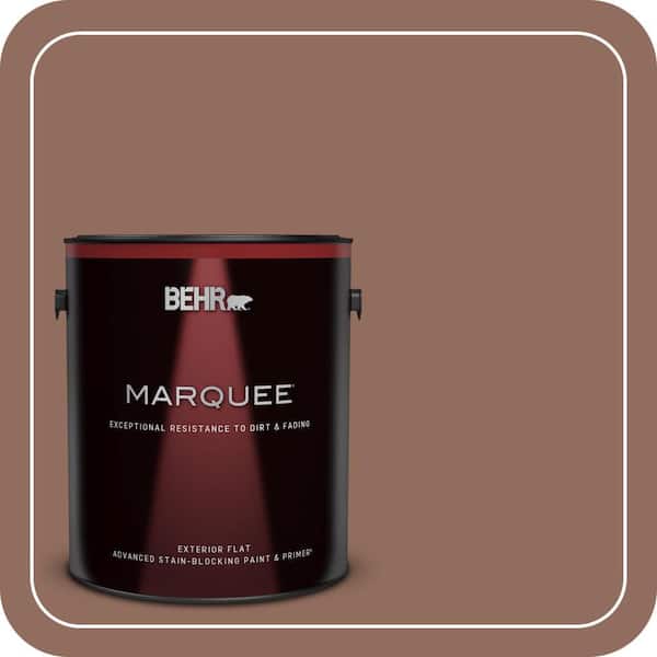 BEHR PREMIUM PLUS 1 gal. #220F-6 Chocolate Curl Semi-Gloss Enamel Low Odor Interior Paint & Primer (2)