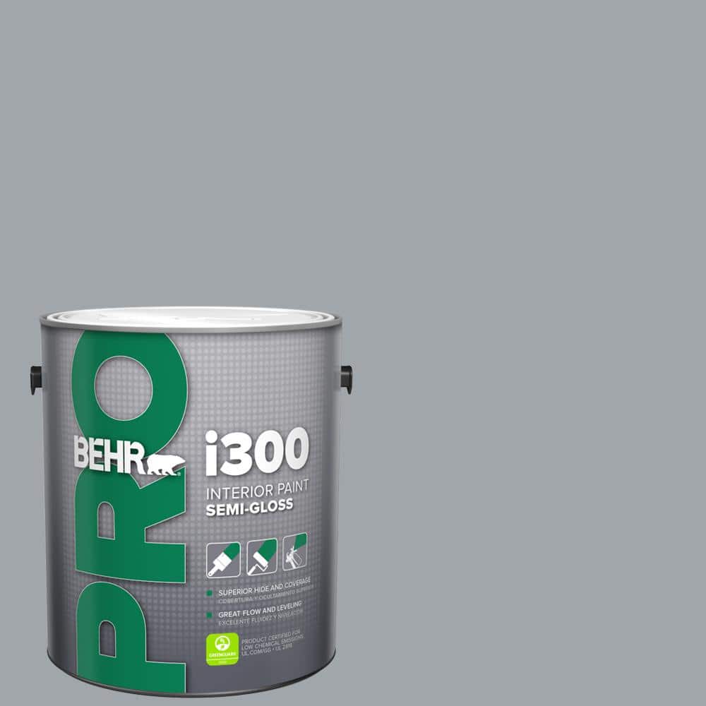 BEHR PRO 1 gal. #PPU26-19 Chance of Rain Semi-Gloss Interior Paint