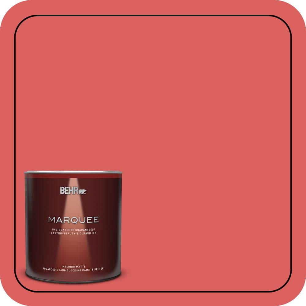 BEHR MARQUEE 1 qt. #P170-5 Roulette Matte Interior Paint & Primer