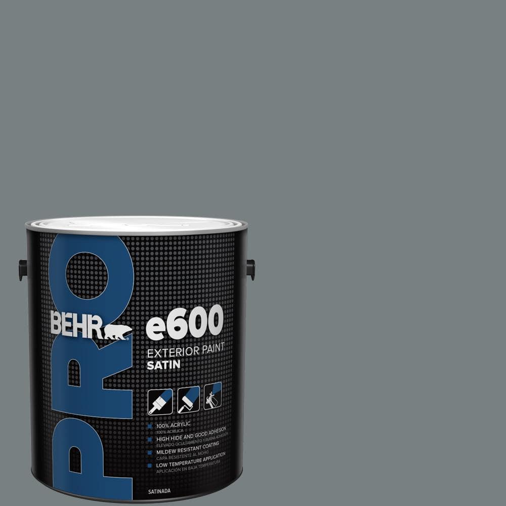 BEHR PRO 1 gal. #N450-5 Intergalactic Satin Exterior Paint