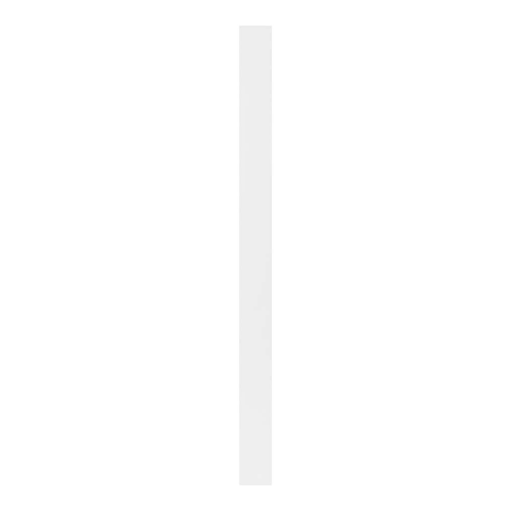 Hampton Bay Avondale/Leyton 3 in. W x 42 in. H Cabinet Filler in Alpine White