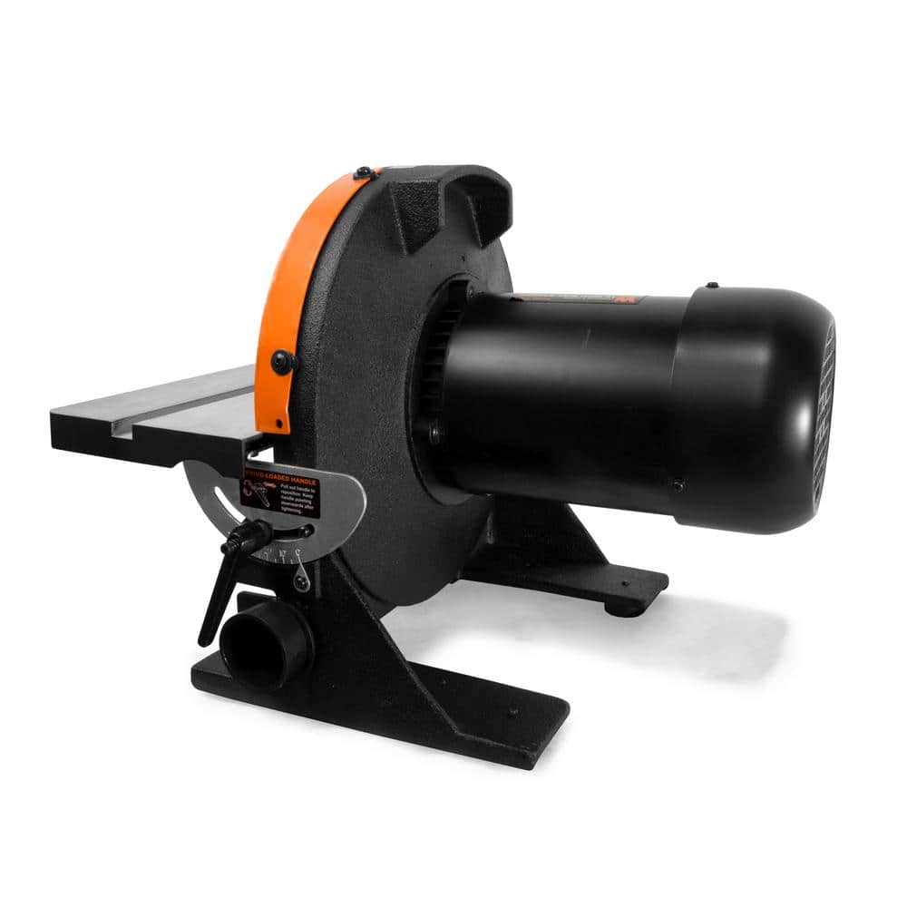 WEN Corded 12 in. Benchtop Disc Sander with Miter Gauge and Dust Collection System (2)