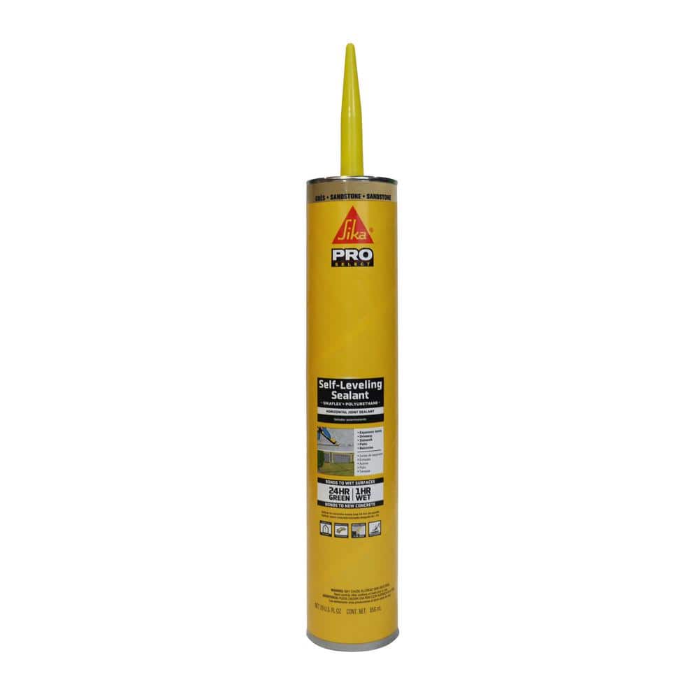 29 fl. oz. Sikaflex Self-Leveling Horizontal Joint Elastic Polyurethane Sealant in Sandstone