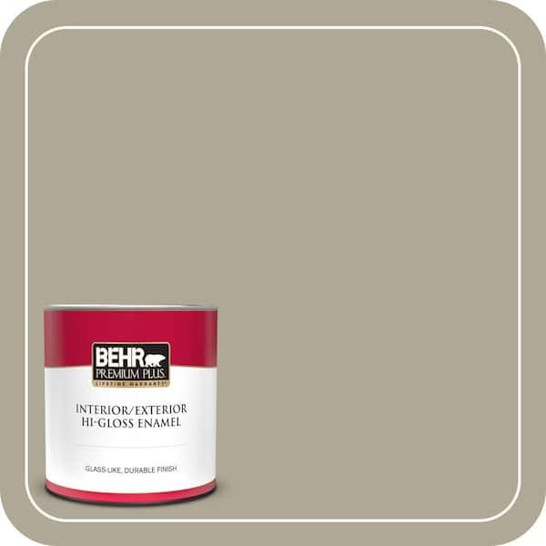 BEHR PREMIUM PLUS #780D-5 Spartan Stone Enamel Low Odor & Primer (4)