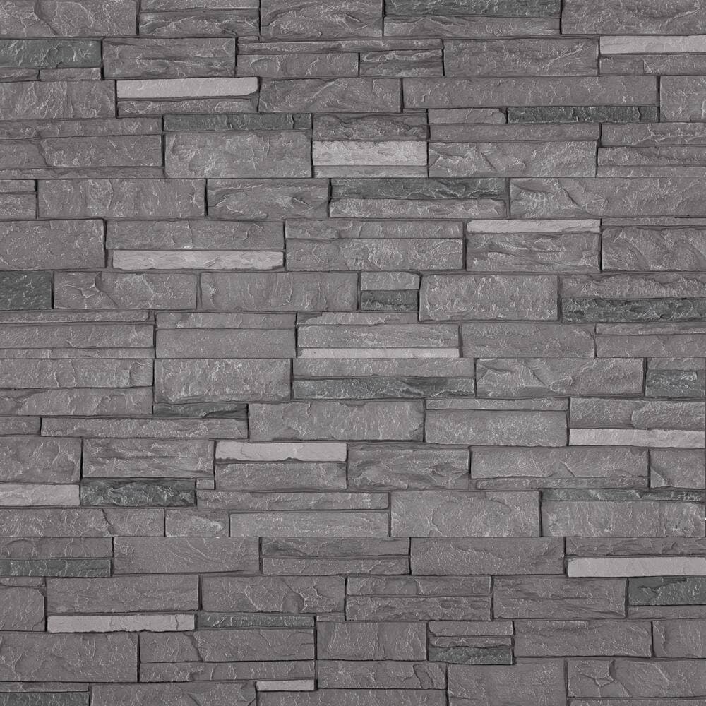Unbranded Polyurethane Faux Ledgestone Panels -Volcano Ash (3)