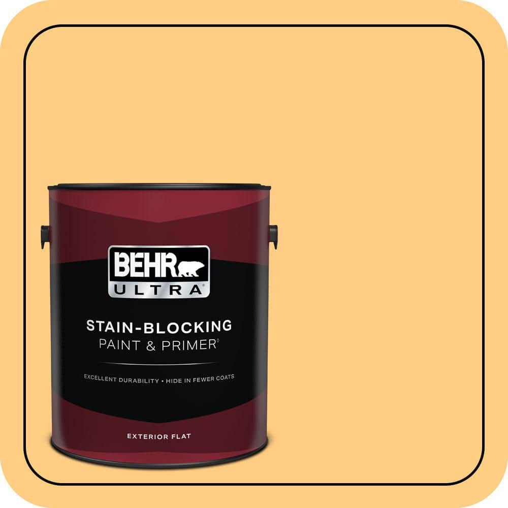 BEHR ULTRA 1 gal. #P250-4 Equatorial Flat Exterior Paint & Primer