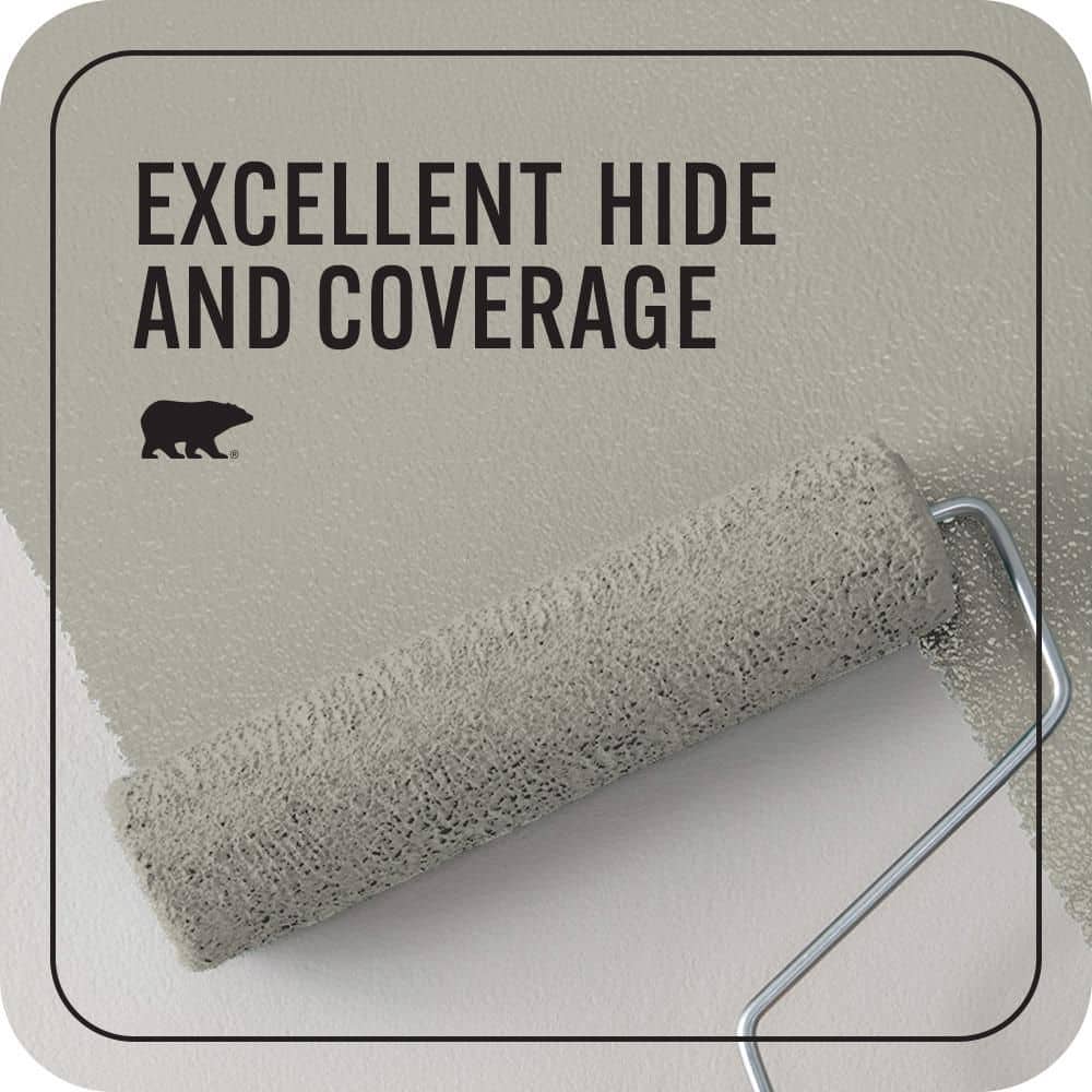 BEHR PREMIUM PLUS #790D-4 Granite Boulder Enamel EcoMix Plant-Based & Primer (2)