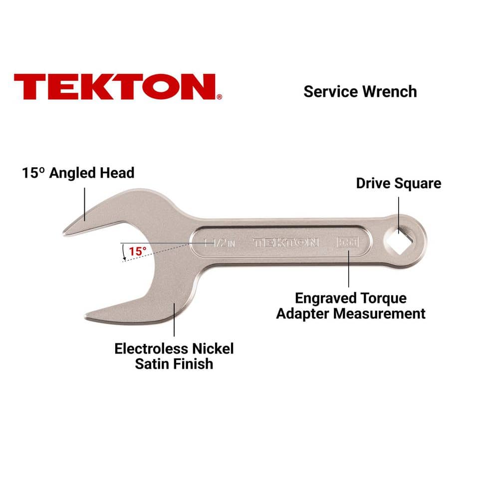 TEKTON 1-1/4 Inch Service Wrench (2)
