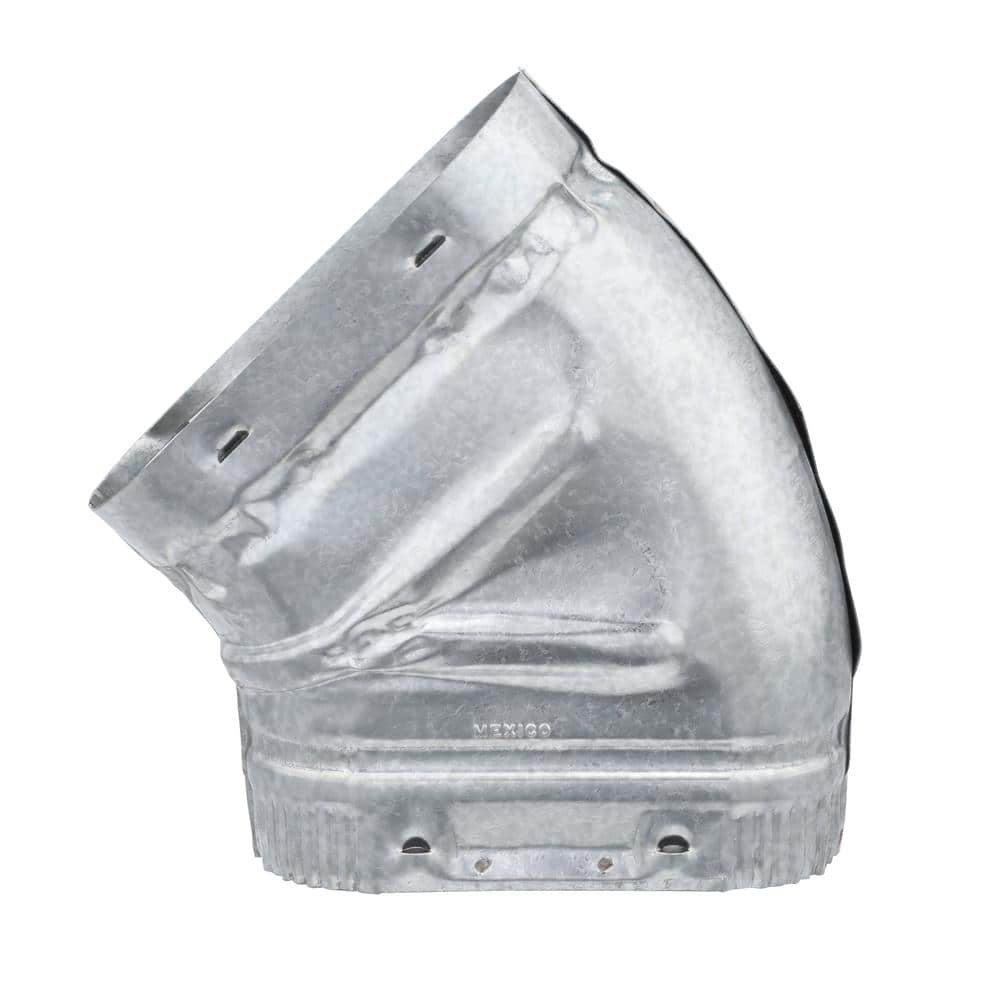 American Metal Products 4 in. x 7 in. Flat Oval 45-Degree Elbow (4)