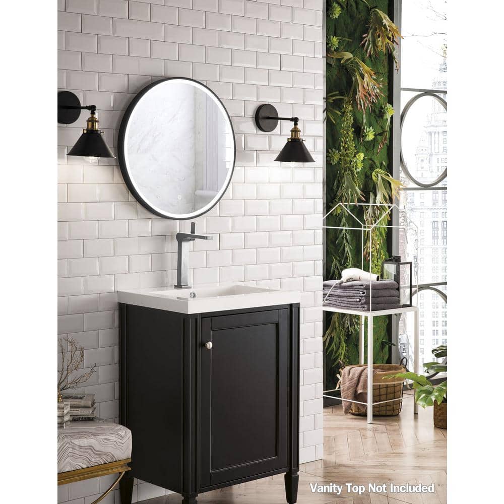 James Martin Vanities Britannia 23.6 in. W 18.0 in. D 33.5 in. H Single Bath Vanity Cabinet without Top (1)