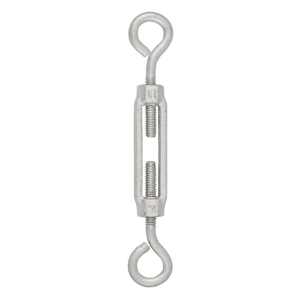 Everbilt 1/4 in. x 5-1/4 in. Galv Turnbuckle Eye/Eye
