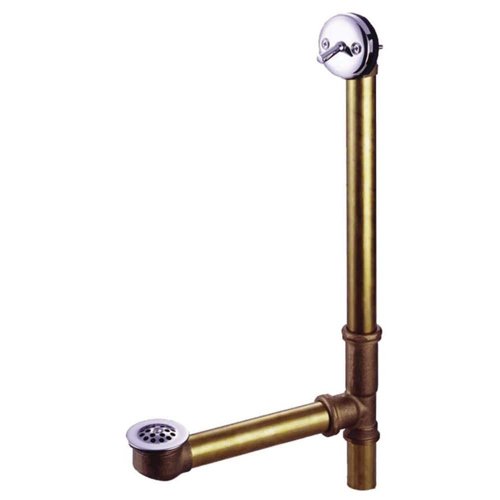 Kingston Brass Made To Match 20-Gauge Trip Lever Clawfoot Tub Drain with Overflow
