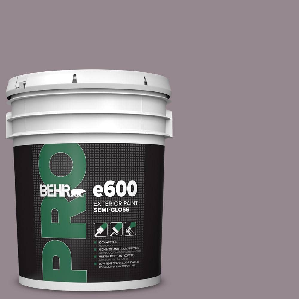 BEHR PRO 5 gal. #MQ1-32 Cinema Screen Semi-Gloss Exterior Paint