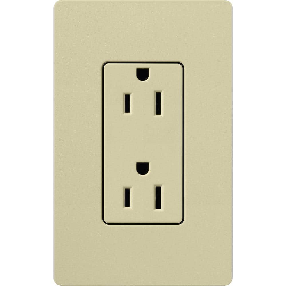 Lutron Claro Amp Duplex Outlet (2)