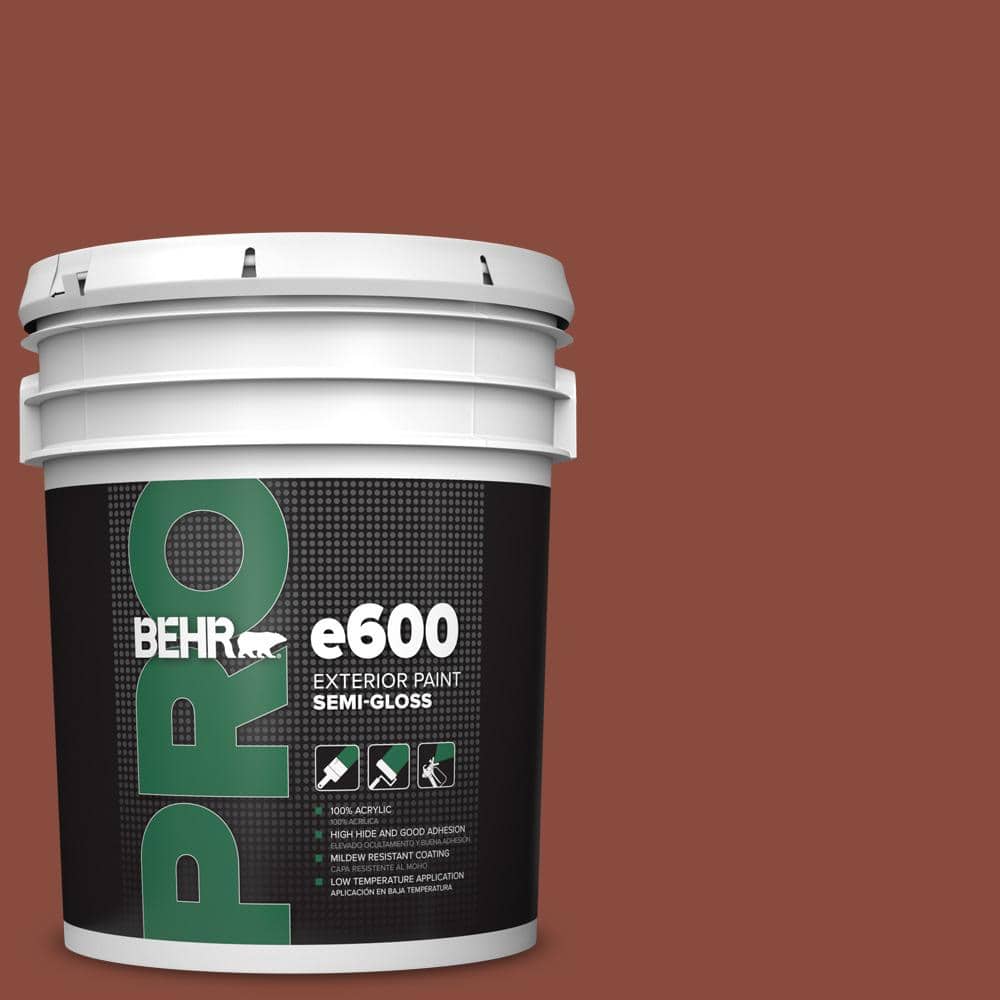 BEHR PRO 5 gal. #PMD-42 Mission Tile Semi-Gloss Exterior Paint