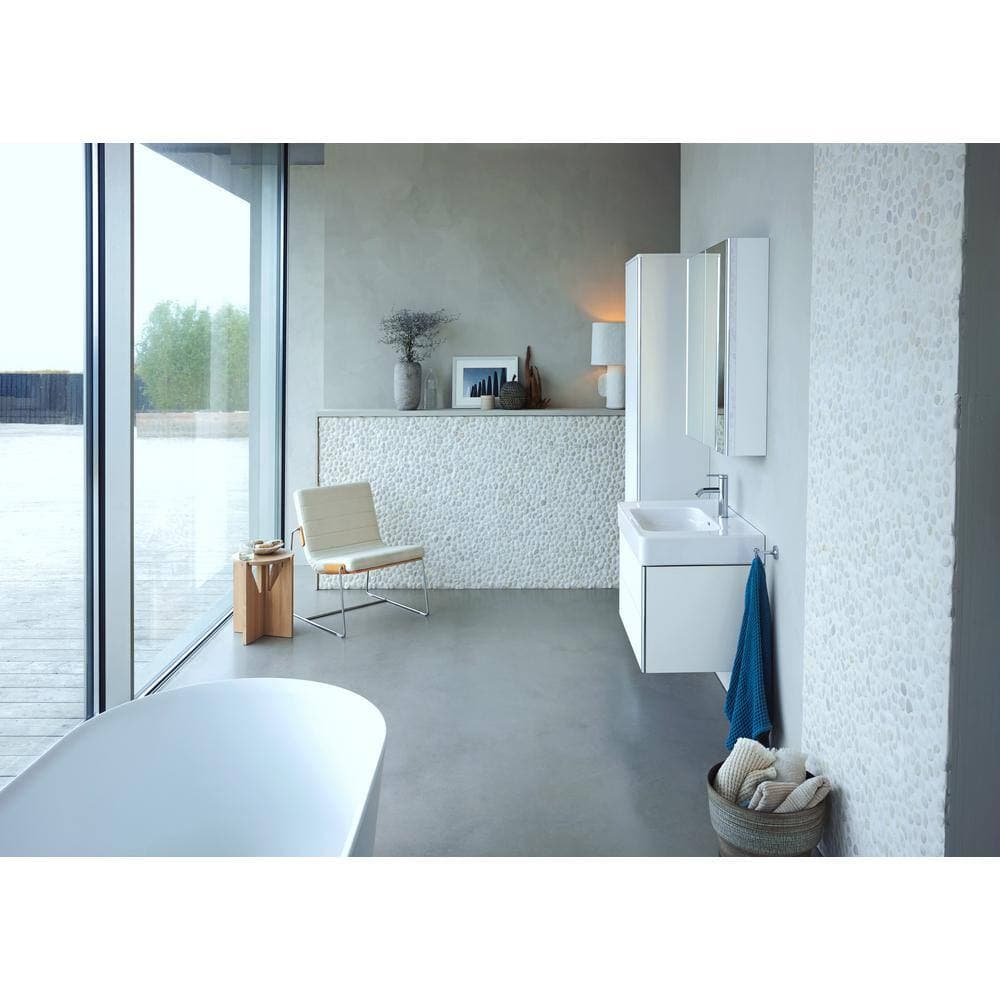 Duravit Soleil by Starck 5.88 in. Wall-Mounted Rectangular Bathroom Sink in White (2)