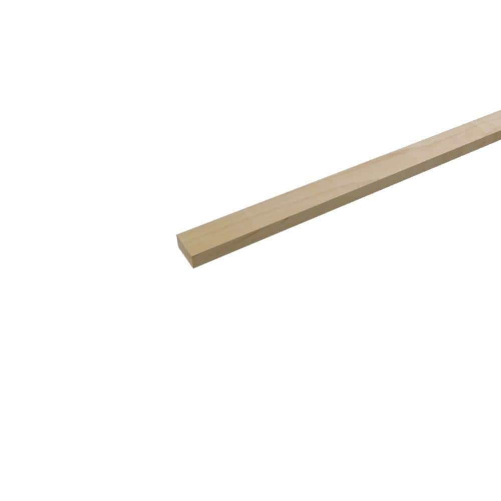 Unbranded Maple Board (Common: 1 in. x 2 in. x R/L; Actual: 0.75 in. x 1.5 in. x R/L)