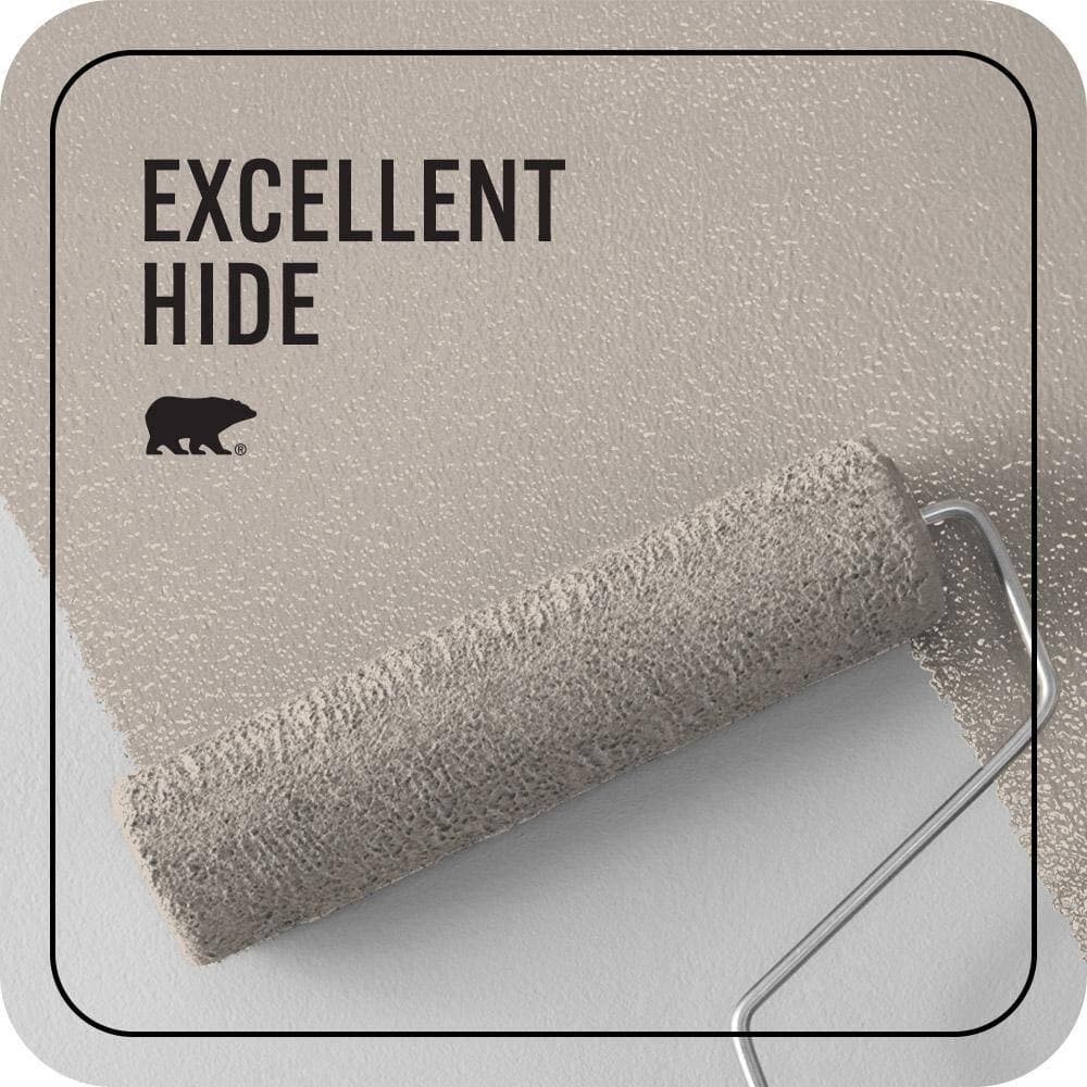 BEHR PREMIUM PLUS 1 gal. #N230-2 Old Map Ceiling Flat Interior Paint & Primer (2)