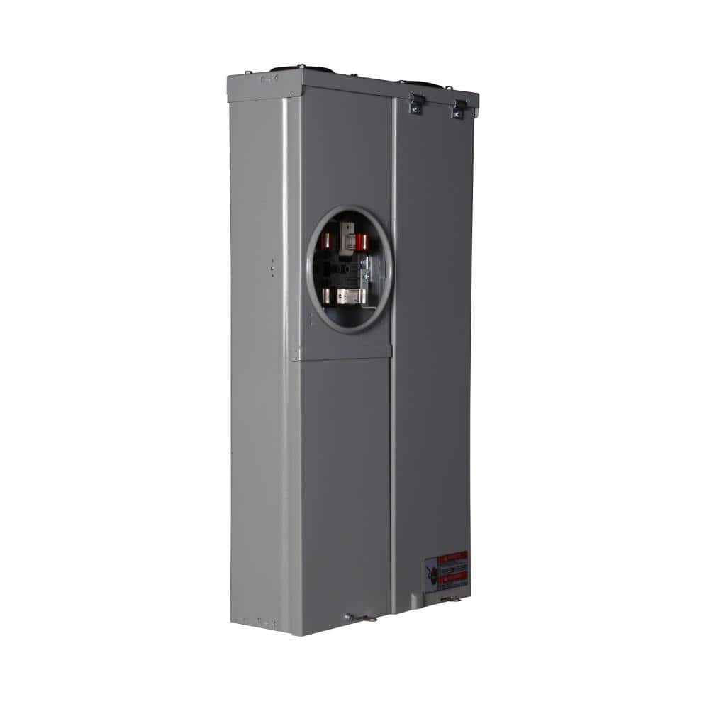 Eaton 200 Amp 2-Space 4-Circuit BR Type Main Lug Meter Breaker Surface EUSERC (3)