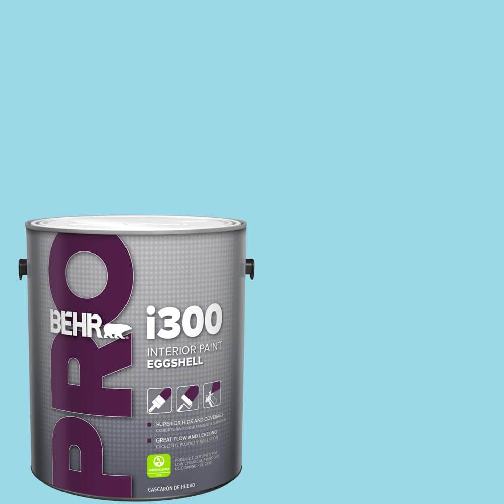 BEHR PRO 1 gal. #P480-3 Cool Water Lake Eggshell Interior Paint (1)