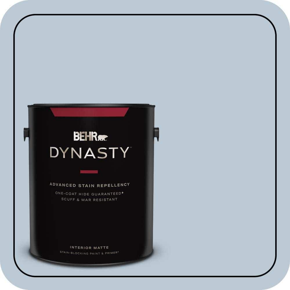 BEHR DYNASTY 1 gal. #S520-2 Journeys End Matte Interior Stain-Blocking Paint & Primer